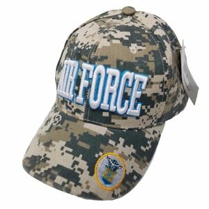 US Air Force Baseball Cap Unisex OS Digital Camo Tactical Hat Elite Images NWT